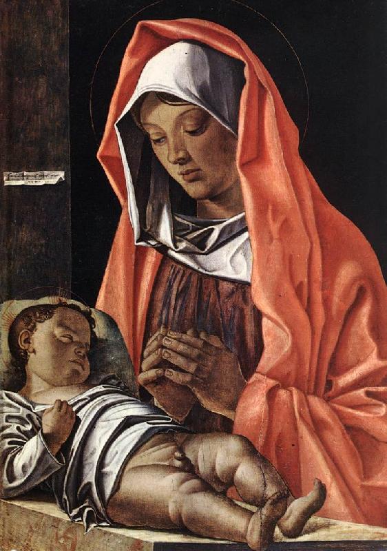 BONSIGNORI, Francesco Virgin with Child fh Germany oil painting art